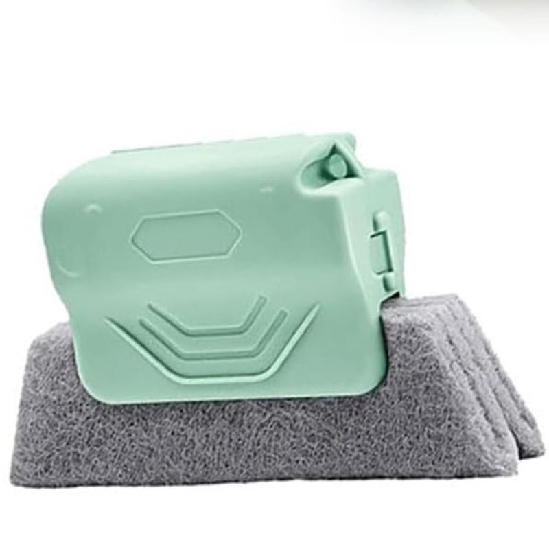 

Magic Window Groove Cleaning Brush New Set of Window Grooves or Sliding Door Cleaning Tools for Sliding Door, Threshold, Tile Lines (Grey) зелений
