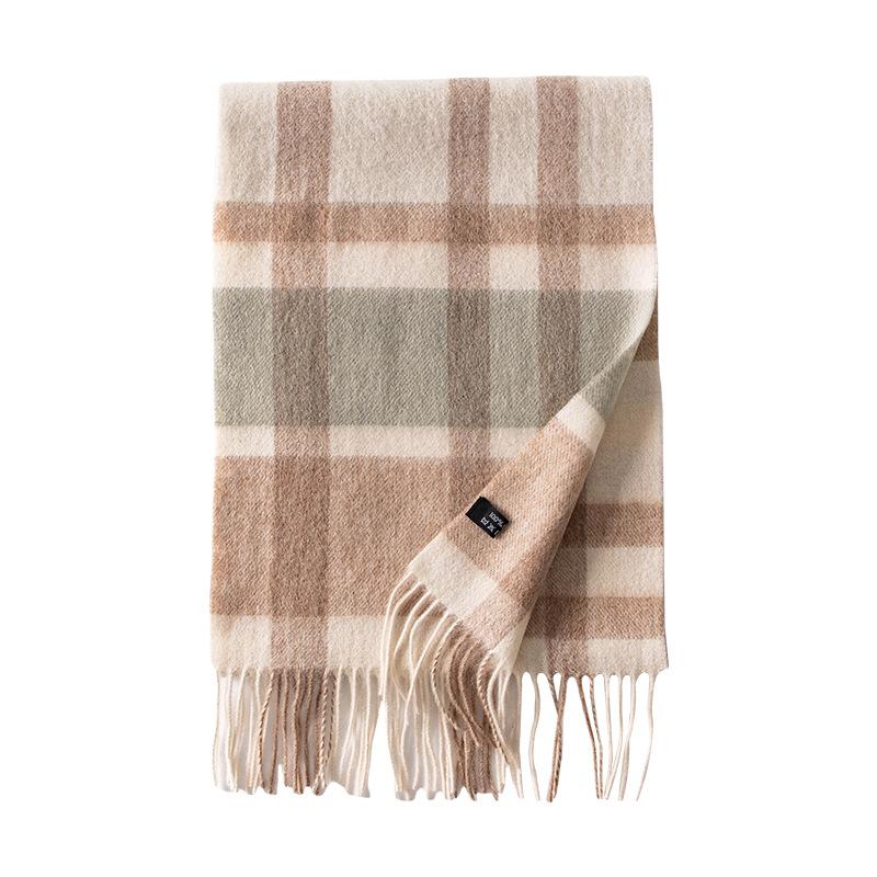 Wool Scarf Women's Fashion Commuting Versatile Temperament Scarf Gifts Personal Use Shawl