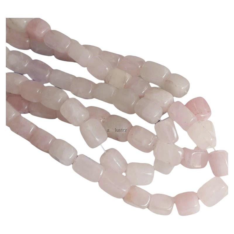 Rose Quartz 10x14mm Square Beads for DIY Jewelry & Accessories