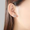 Camellia Stud Earrings Female Romantic Elegant Flower Earrings Popular Products Small Fresh Korean Version Niche Design Accessories