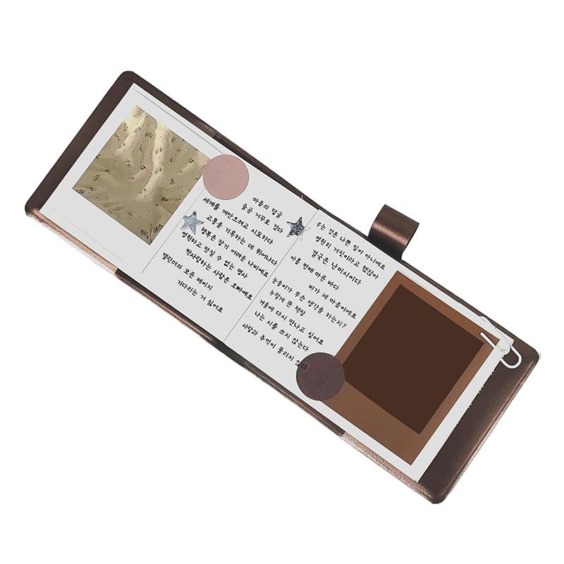 New A7 Pocket Notebook Mini Notebook  Agenda Coffee Color Planner Pocket Book Japanese Style Memo Diary Kawaii Stationery