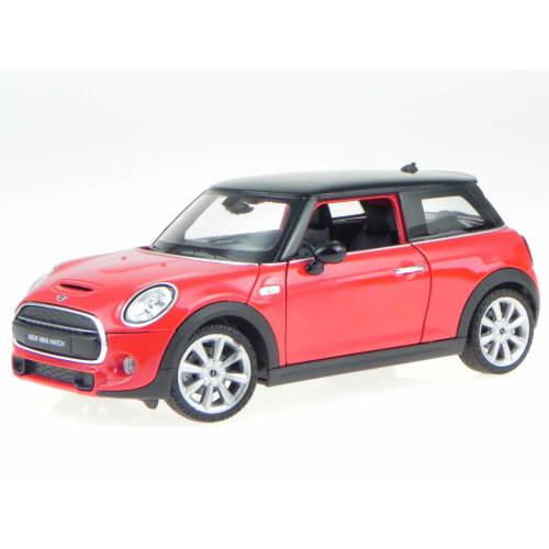 Willy 1/24 Scale Mini Cooper S Hatchback 2-Door 2015 (Red)