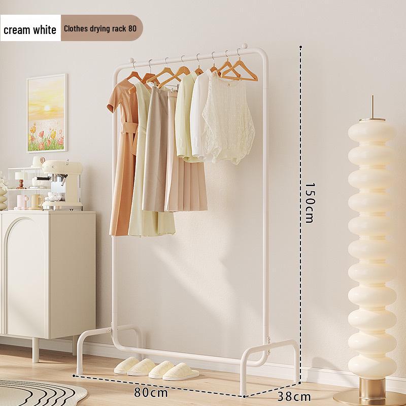 Space-Saving Dual-Layer Clothes Hanger & Drying Rack for Bedroom