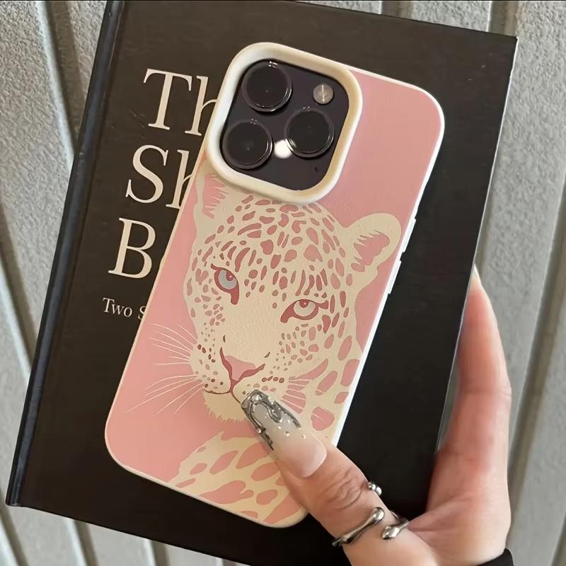 

Pink Leopard Print Design Soft Phone Case for Xiaomi Redmi Note 14 13 12 11 Pro Plus 4G 5G 10 9 8 15C 14C 13 12C 10C Cover Redmi 10