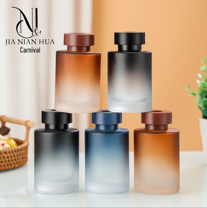 Gradient Glass Aroma Diffuser Bottle (Empty, Flameless)