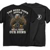 Right To Hold Gun Well Keep Our Guns Patriotic Bald Eagle T Shirt 100 Cotton ONeck Short Sleeve Casual Unisexs Tshirt