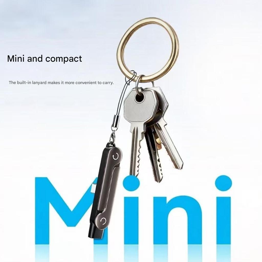 Travel 240W Type C Adapter Invisible Phone Holder Stand With Build In Lanyard For Easy Carrying And Fast Charging