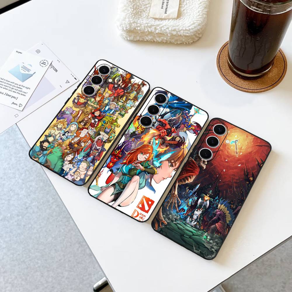 Game D-Dota 2 Phone Case For Samsung S 24 Fe 25 Ultra Plus 20 Lite 21 30 22 23 24 22 Ultra 5G Fundas