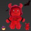 25CM Forsaken Chance Gubby Plush Toys Game Peripheral Anime Stuffed Pillow Cartoon Birthday Halloween Red Devil Dolls Fans Gift