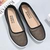 Summer Women's Flat Casual Mesh Shoes with Comfortable Wear-resistant and Versatile Low Top Shoes for Work