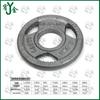 Youjin Three-Hole Baked Paint Cast Iron Barbell Plates