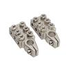 1 Pair Positive Negative 12 Way Heavey Duty Battery Terminals Clamps   Acid Battery Post Connector for Car