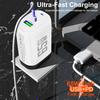65W GaN QC 3.0 PD Fast Charger, USB, EU/US Spec, 9V/12V Compatible for Laptop