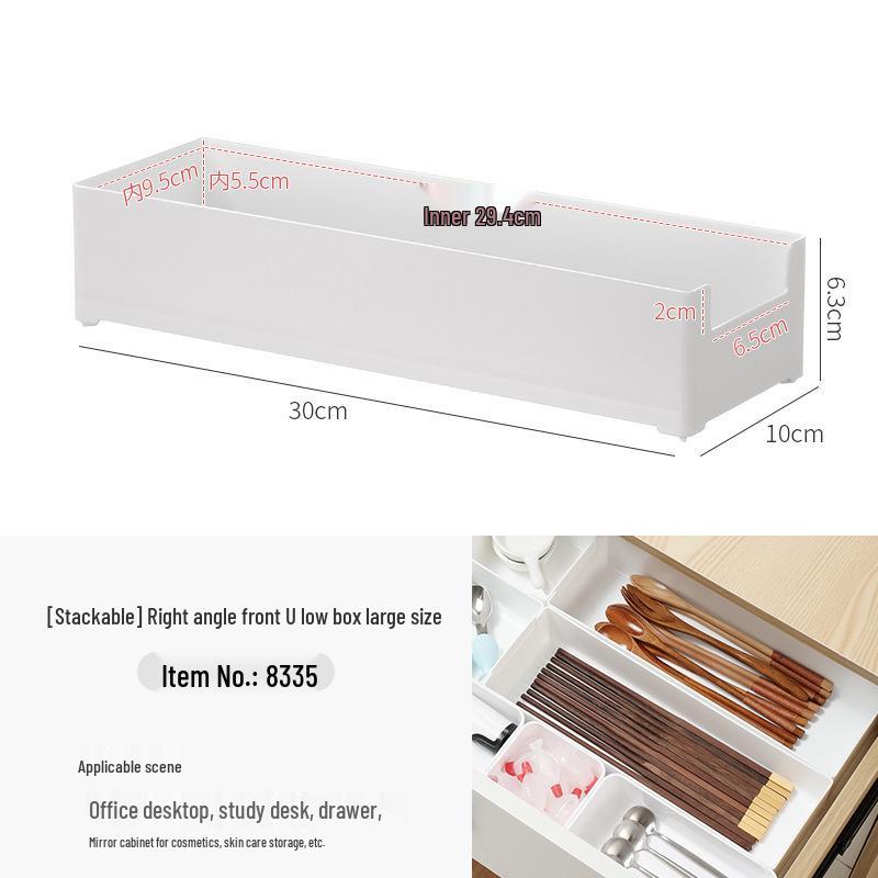 Armoire Miroir de Salle de Bain en Acrylique & Étagère Organisateur de Cosmétiques