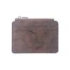 Simple Mini Men Leather Wallet With Coin Pocket Small Credit Card Holder Slim Man's Purse For Bank Cards ID Card Case