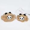 Cute Panda Straw Hat For Travel Beach Kids Summer Sun Protection Fisherman Cap Children Sunscreen Basin Caps 2-6Year Baby Visors