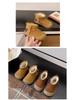 Korean-Style Unisex 2025 Winter Boots: Side Zipper, Plush Lined, Anti-Kick, Warm Cotton, Short Snow Boots for Kids