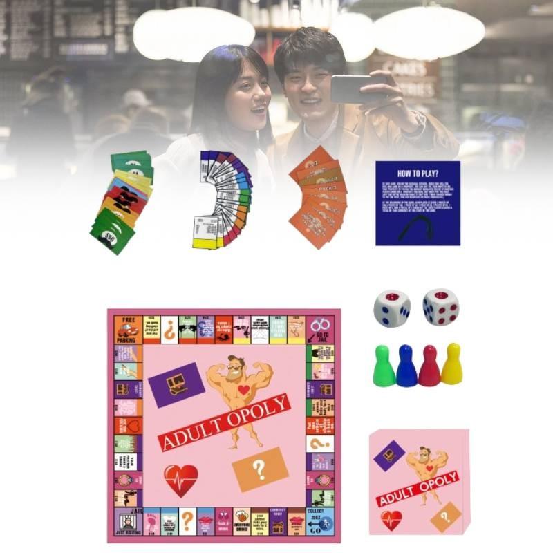 Lustiges und fesselndes Brettspiel für Paare für romantische Date-Nächte zu Hause