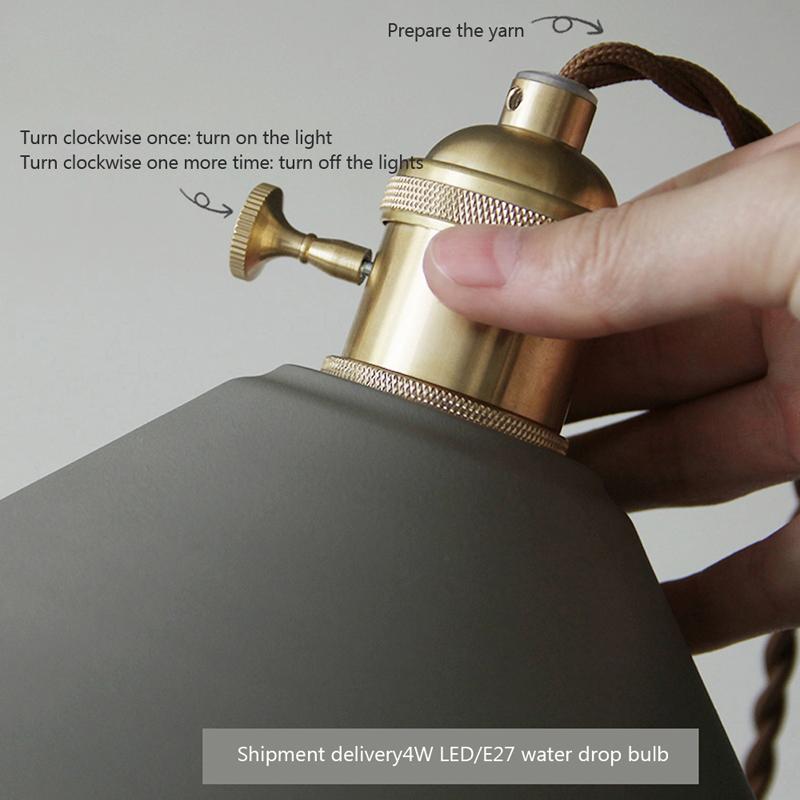 Macaron E27 Industrial Vintage Chandeliers Hanging Lights Ceiling Metal Pendant Lamps For Home Kitchen Restaurant Bar Decor