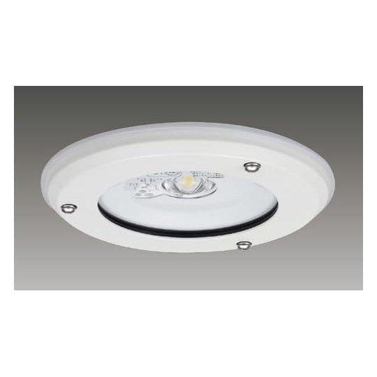 TOSHIBA LEDEM13602WM Recessed Damp & Rain Proof LED Emergency Light for Low Ceiling 100V-242V