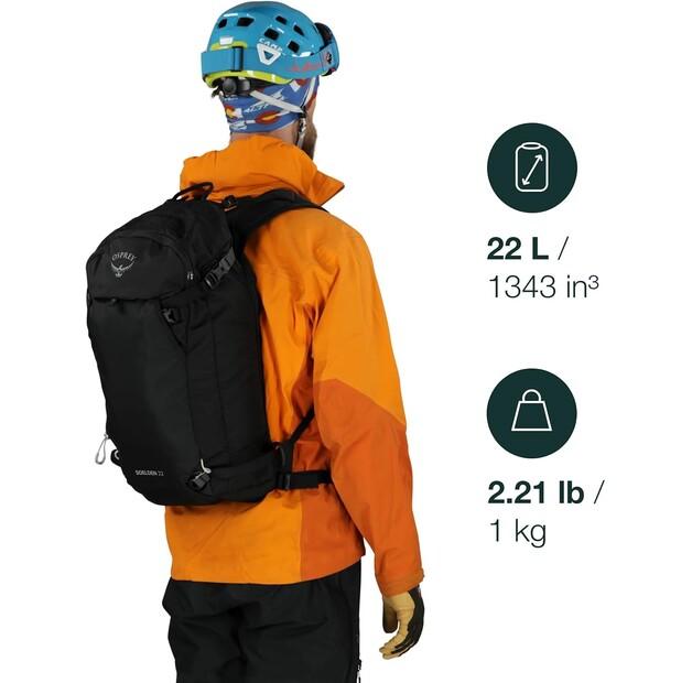 Рюкзак Osprey Soelden 22 schwarz (Herren)