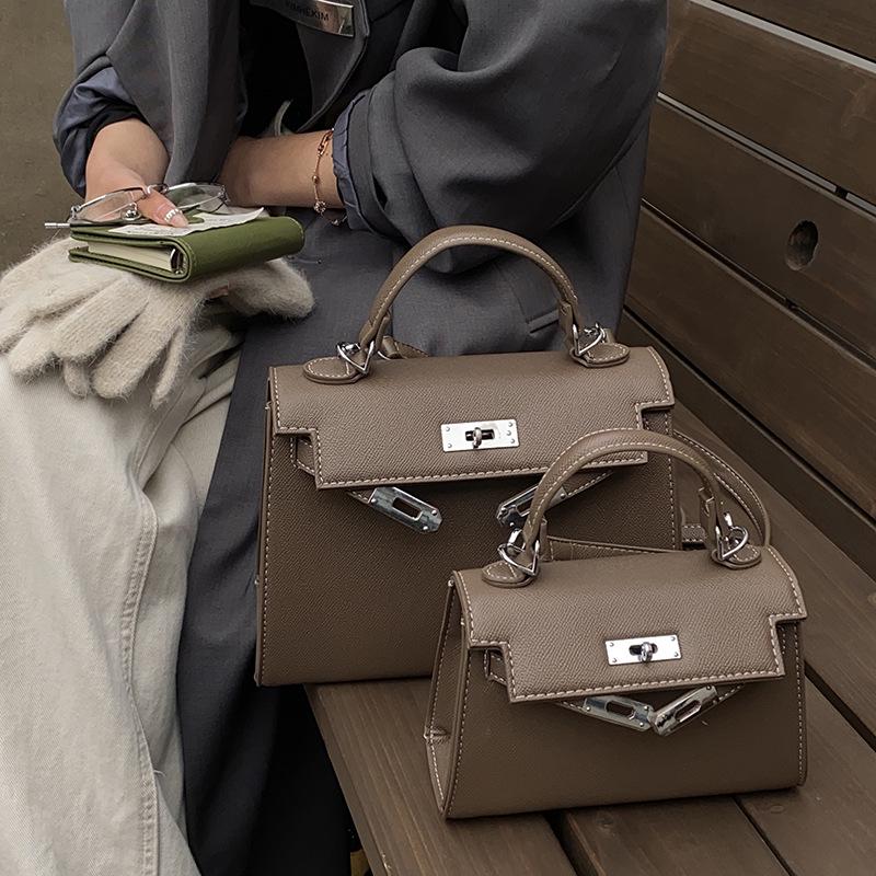 Frühling/Sommer 2025 Damen Luxushandtasche – Kelly-Stil Ein-Schulter Crossbody Kleine Tasche