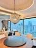 Nordic Modern Globe Crystal Pendant Light Luxury Creative Restaurant Exhibition Hall Lobby Decoration Living Room Main Pendant