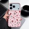 Full-Coverage Christmas Pattern iPhone Case for iPhone 17 16 15 14 Fro Max 13 Air - Festive Shockproof TPU Cover with PU Leather Texture