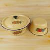 OLOEY 26cm Enamel Multi-Purpose Pot with Lid