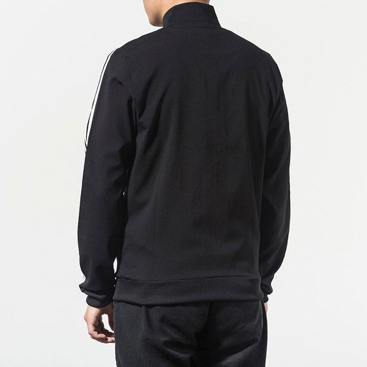 Adidas Jackets Men's Black Stand Collar Moderate Other DQ3060-