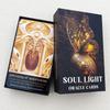 GZXINKE Soul Light Oracle Oracle Spiritual Oracle Explore Cosmic Wisdom and Intuitive Insights Deck, Beginner's Cards, Cards,