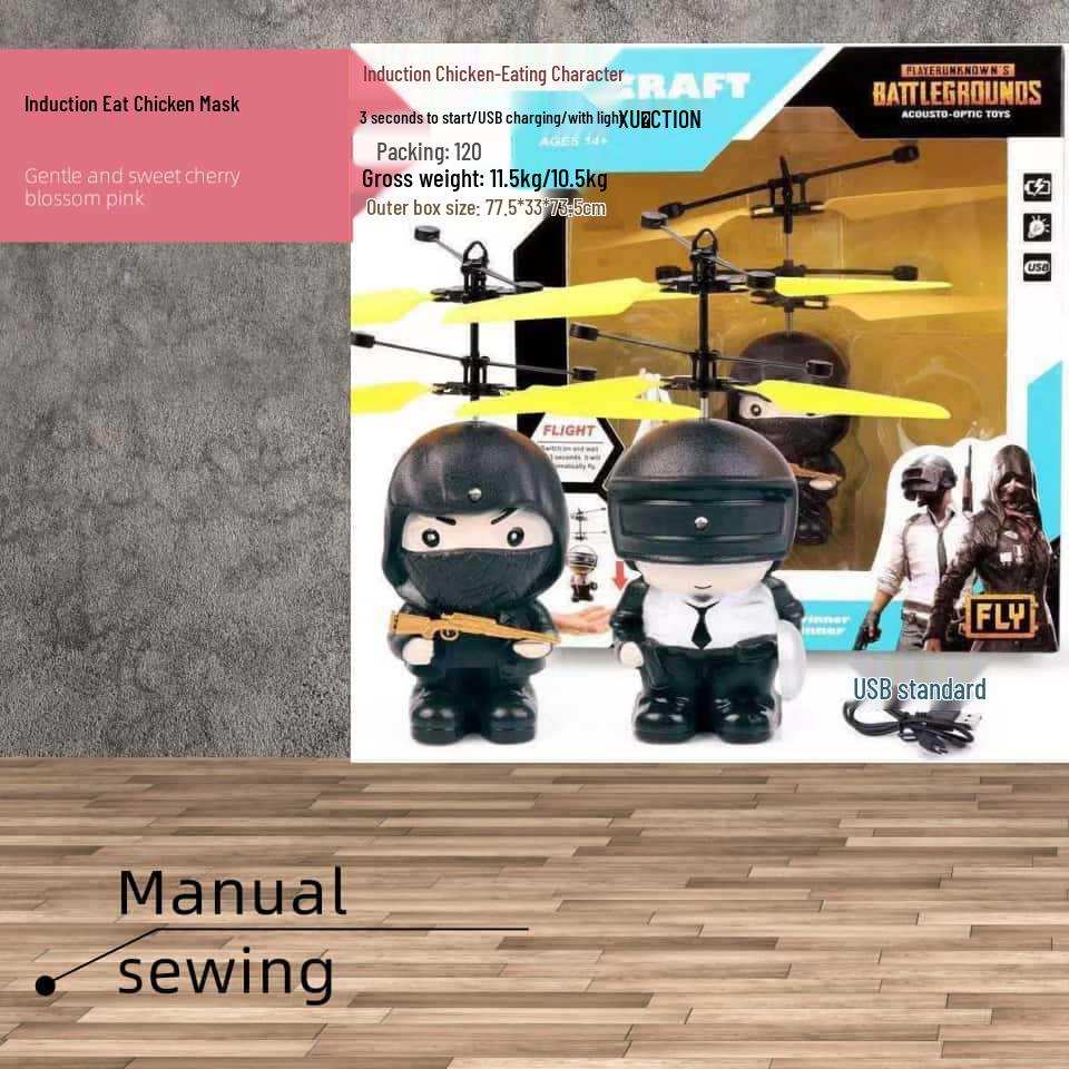 Heiß verkaufendes leuchtendes gestengesteuertes Bienen-Drohnen-Spielzeug