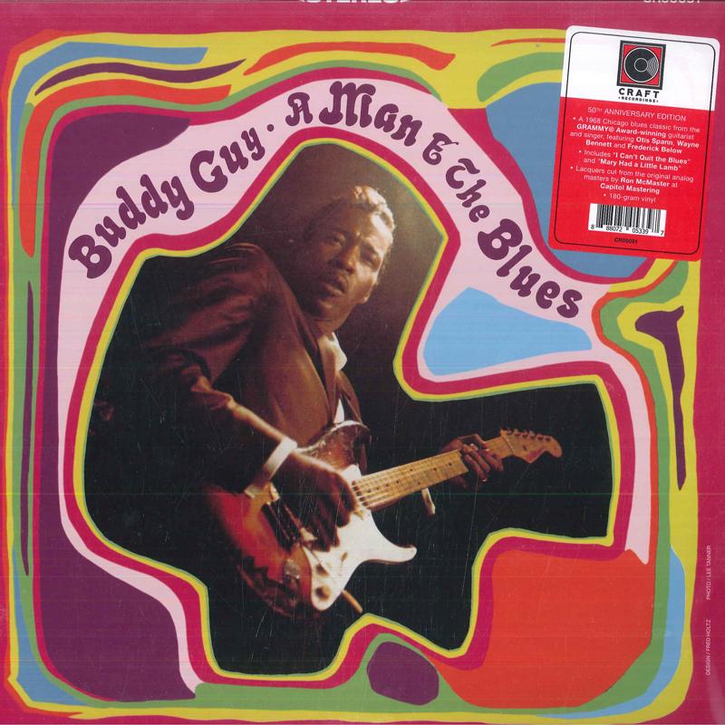 

LP Record BUDDY GUY - A Man And The Blues CR00091 Craft Recording 2018 US Blues
