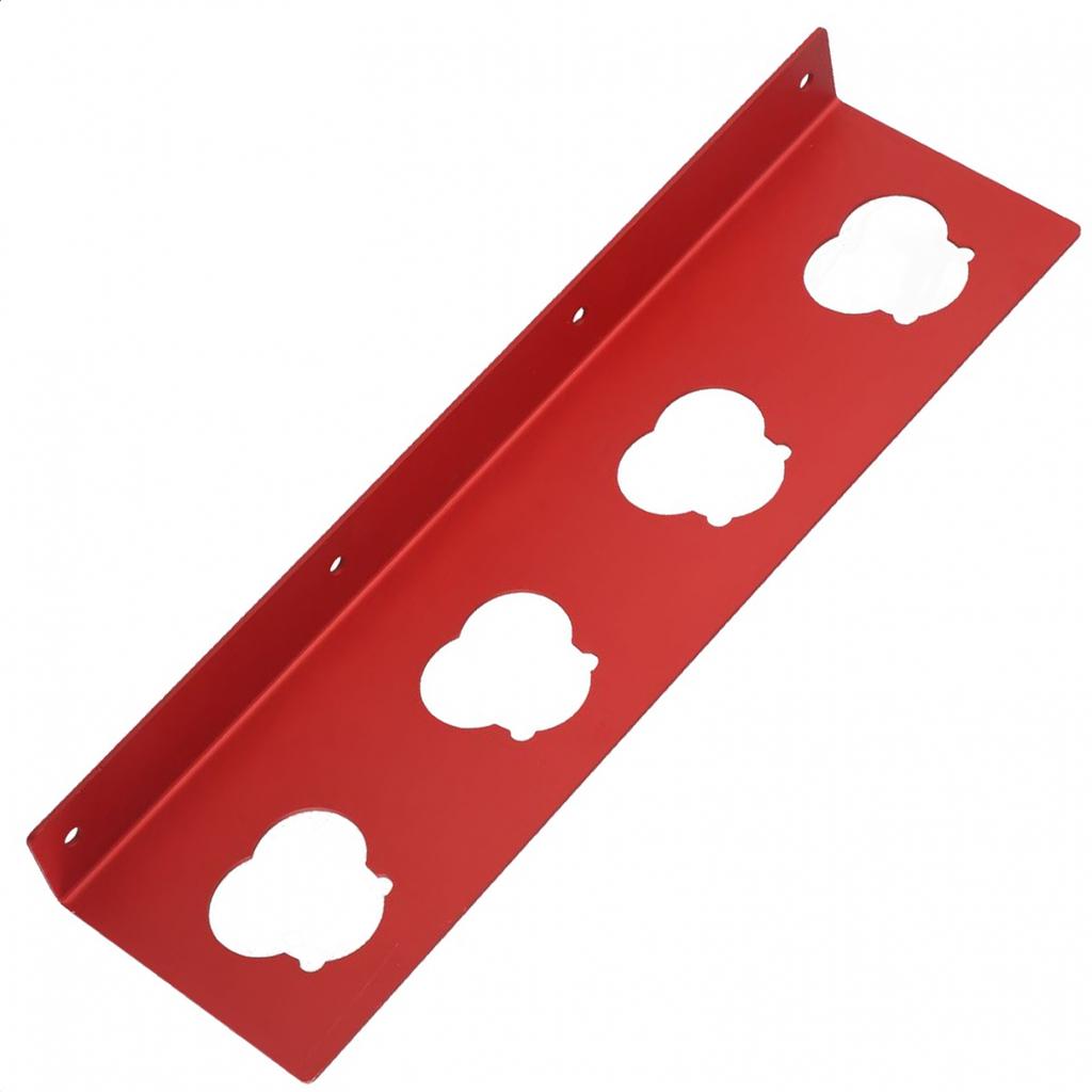 Battery Holder Compatible for Milwaukee M12, Battery Holder Battery Storage Holder Wall Mount Rack With 4 Slots