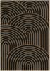 Minimalist Lines Carpet Circular High-end Living Rooms Fully Covered Anti Slip Rug Bedrooms Kitchens Bathrooms Household Mats