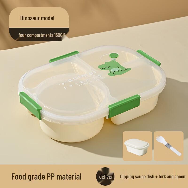 Ruhan Children s Cartoon Compartment Lunch Box