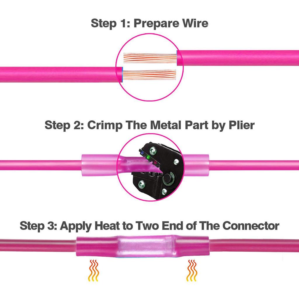 Kiligen 5pcs Inline ATC ATO Fuse Holder for Car 20A Waterproof 6pcs Medium