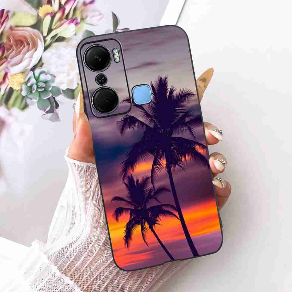

Для Infinix Hot 12 Pro X668C Чехол Роскошный Стиль Живопись Силиконовый ТПУ Черный Чехол Для Infinix Hot 12Pro 12 PRO Чехлы Для Телефона Capa Hot 12 Pro