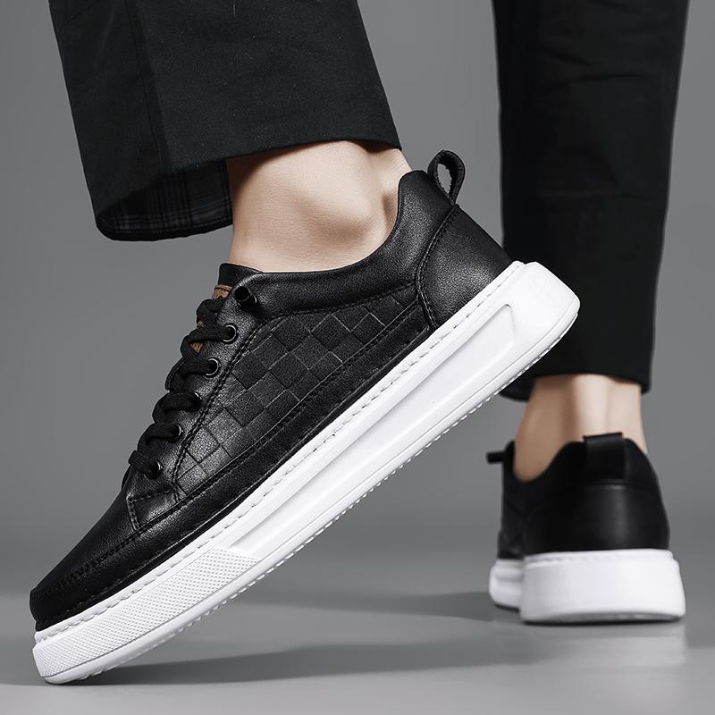 Fashion Four Seasons Men's Board Shoes Trendy Minimalist and Handsome Style Leisure Outdoor Sports High Quality Daily Shoes White