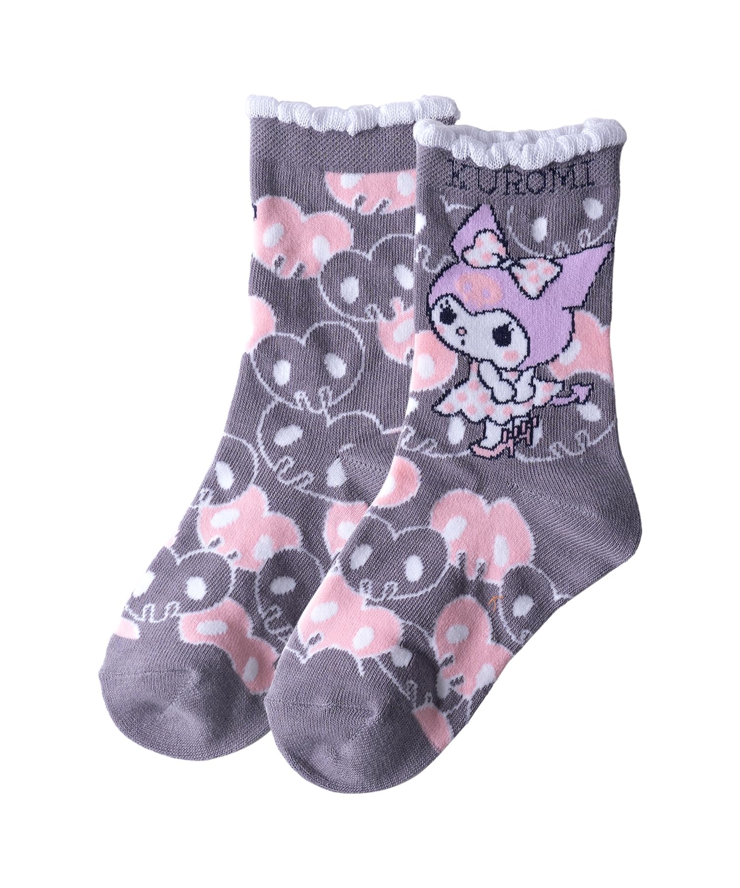 

Выбираемые короткие 1 Cinnamoroll Hello My Kuromi 15 см 16 см 17 см 18 см 19 см 20 см Kuromi черные [Sanrio] Носки, Носки, Детские, Типы, Детская длина, Пара,
