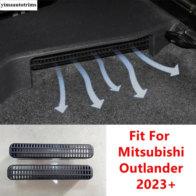 Пластиковая заглушка вентиляционного отверстия кондиционера под сиденьем, аксессуар для интерьера, для Mitsubishi Outlander - 2025