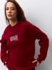 2024 Autumn/Winter Streetwear Letter Print Loose Sweatshirt: Versatile, Trendy Fashion Top