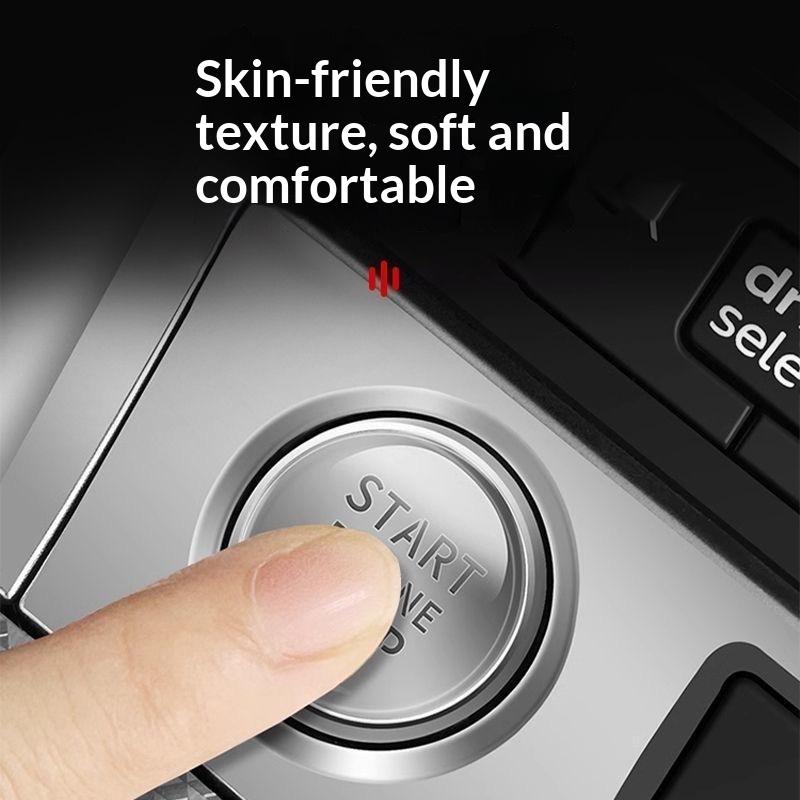 1Pcs Crystal Transparent Protective Sticker For Car Ignition Switch Button, Suitable For Start/Stop Button Protection Sticker