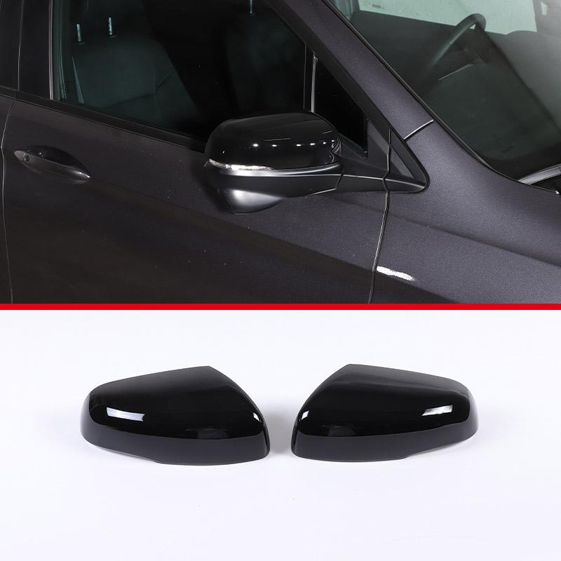 ABS Black For Honda Pilot 2015-2025 Gear Shift Console Cover Panel Glass Lift Button Decorative Frame Sticker Car Accessories