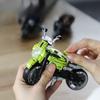 KAZI 6151 Vintage motorcycle motorcycle racing boy building block toy gift