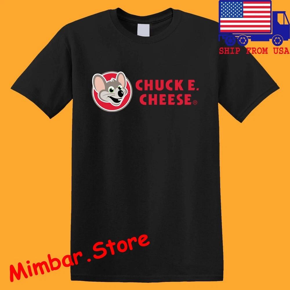 Chuck E. Cheese Restaurant Men s Black Size S-5XL L