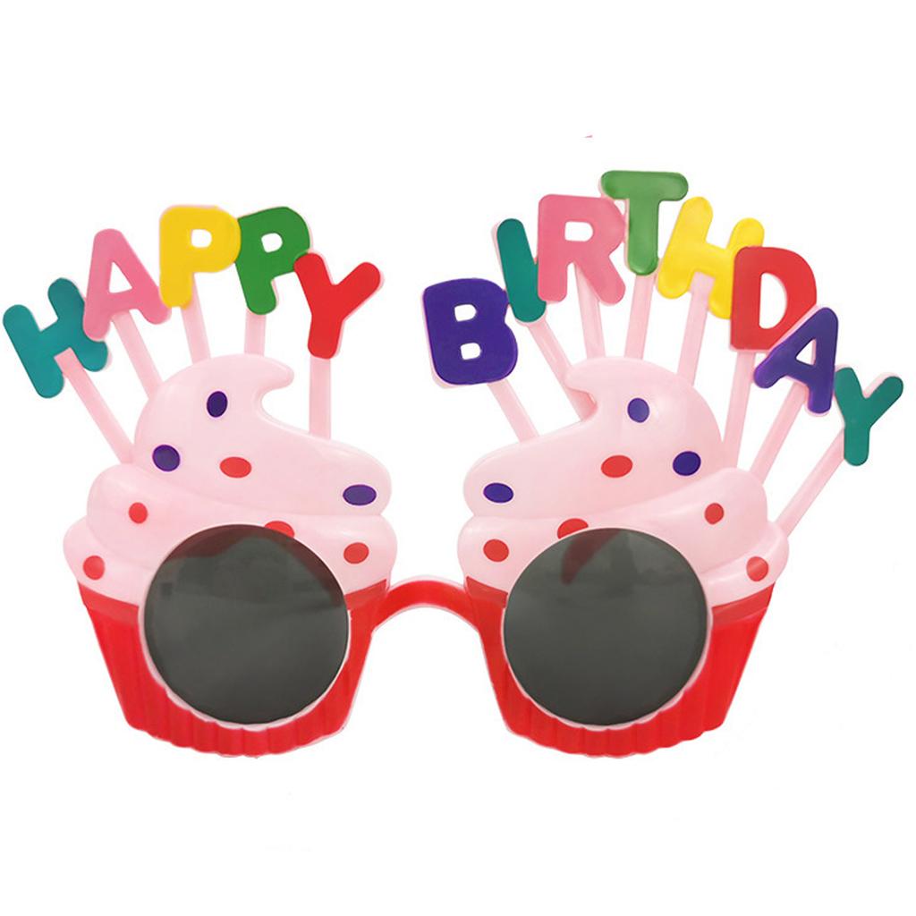 Comfortable Cake Themed Party Glasses For Birthday Celebrations And Festive Events With Lightweight Design