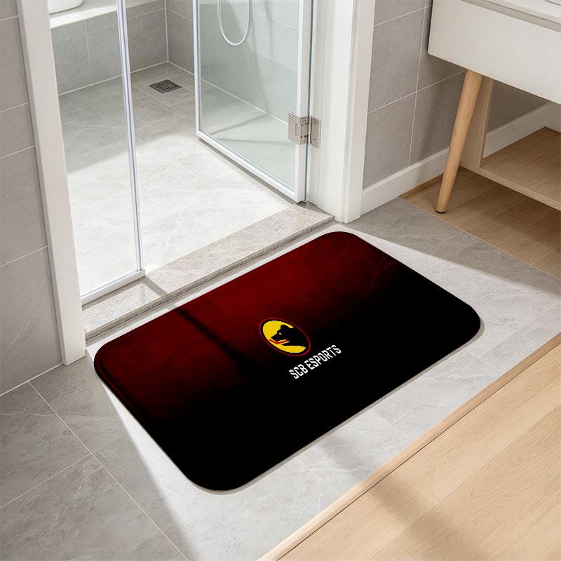 Sc Bern Flannel Kitchen Mat Christmas Soft Area Rug Non Slip Floor Carpet Home Decoration