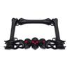 License Plate Skull Head Plastic License Plate Frame Suitable for Motorcycle