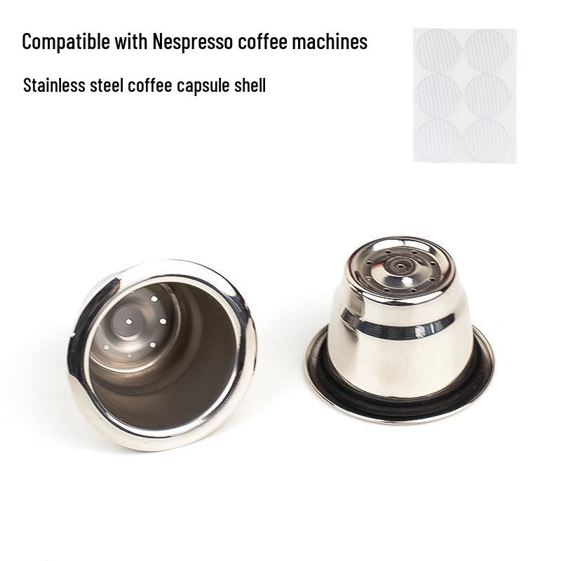 Reusable & Recyclable DIY Coffee Capsules for Nespresso Machines